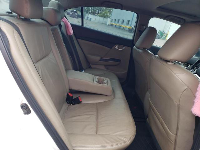 19XFB2F9XEE003122 - 2014 HONDA CIVIC EXL თეთრი ფოტო 10