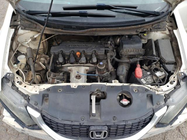 19XFB2F9XEE003122 - 2014 HONDA CIVIC EXL თეთრი ფოტო 11