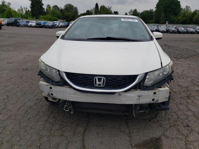 19XFB2F9XEE003122 - 2014 HONDA CIVIC EXL თეთრი ფოტო 5