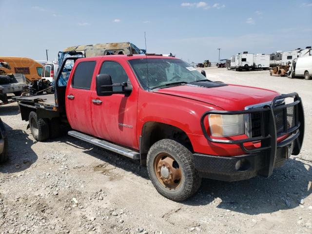 1GD423CL2BF161531 - 2011 GMC SIERRA K3500 SLE RED photo 4