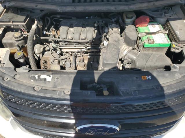 1FM5K8AR3EGA09295 - 2014 FORD EXPLORER POLICE INTERCEPTOR 白色 照片 11