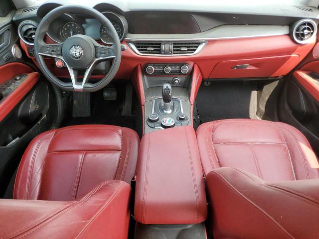 ZASFAKBN4J7B94706 - 2018 ALFA ROMEO STELVIO TI GRAY photo 8