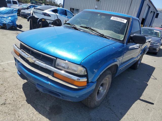 1GCCS1458Y8211351 - 2000 CHEVROLET S TRUCK S10 BLUE photo 1