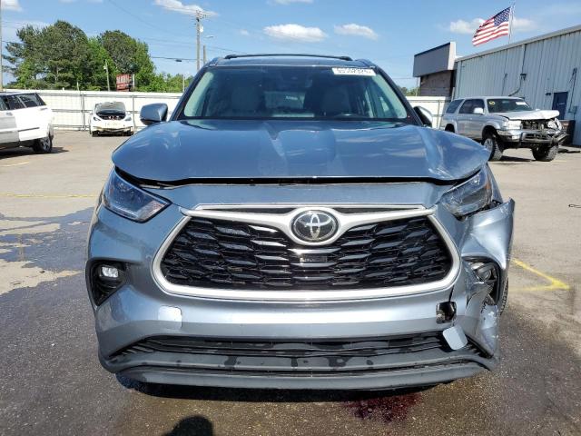 5TDGZRAH5MS039568 - 2021 TOYOTA HIGHLANDER XLE SILVER photo 5