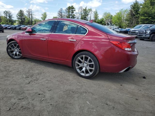 2G4GV5GV0D9249534 - 2013 BUICK REGAL GS Қызыл фото 2