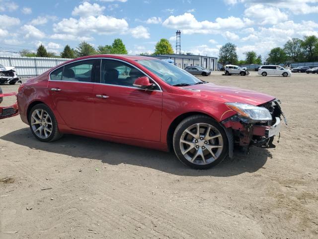 2G4GV5GV0D9249534 - 2013 BUICK REGAL GS Қызыл фото 4