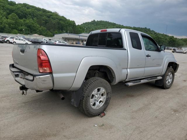 5TEUX42NX8Z566319 - 2008 TOYOTA TACOMA ACCESS CAB ვერცხლისფერი ფოტო 3
