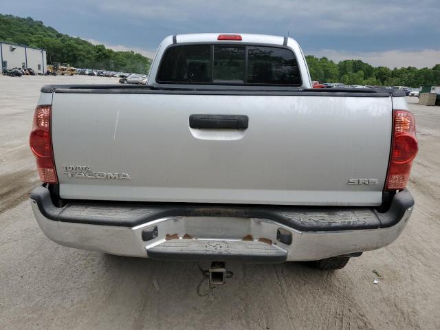 5TEUX42NX8Z566319 - 2008 TOYOTA TACOMA ACCESS CAB ვერცხლისფერი ფოტო 6
