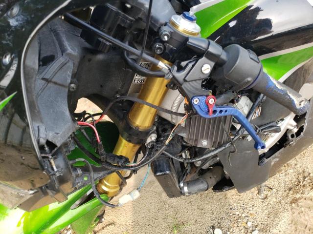 JH2PC404XCK501025 - 2012 HONDA CBR600 RR GREEN photo 9