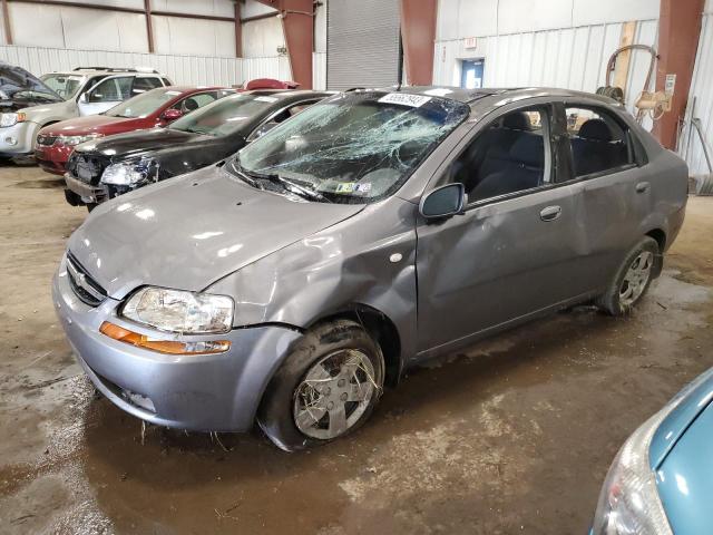 KL1TD566X6B551597 - 2006 CHEVROLET AVEO BASE GRAY photo 1