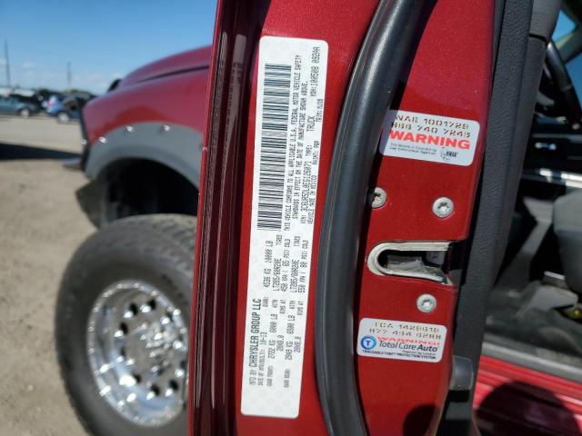 3C6UR5DL0EG126071 - 2014 RAM 2500 SLT BURGUNDY photo 12