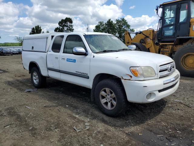 5TBBT441X5S472276 - 2005 TOYOTA TUNDRA ACCESS CAB SR5 WHITE photo 4