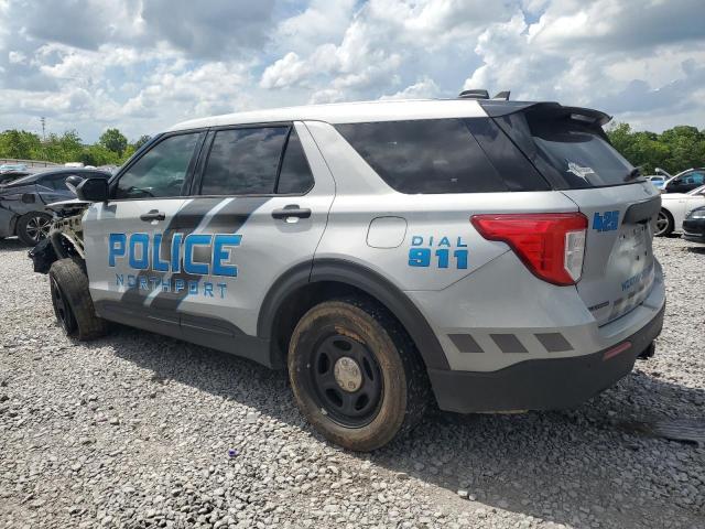 1FM5K8AB9PGA36524 - 2023 FORD EXPLORER POLICE INTERCEPTOR 银色 照片 2