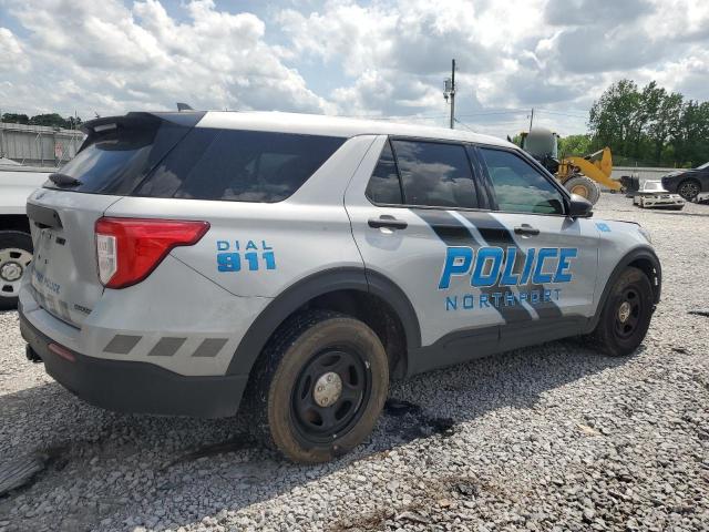 1FM5K8AB9PGA36524 - 2023 FORD EXPLORER POLICE INTERCEPTOR 银色 照片 3