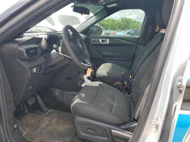 1FM5K8AB9PGA36524 - 2023 FORD EXPLORER POLICE INTERCEPTOR 银色 照片 7