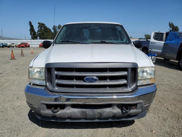 1FTNX20LX2EB95442 - 2002 FORD F250 SUPER DUTY WHITE photo 5