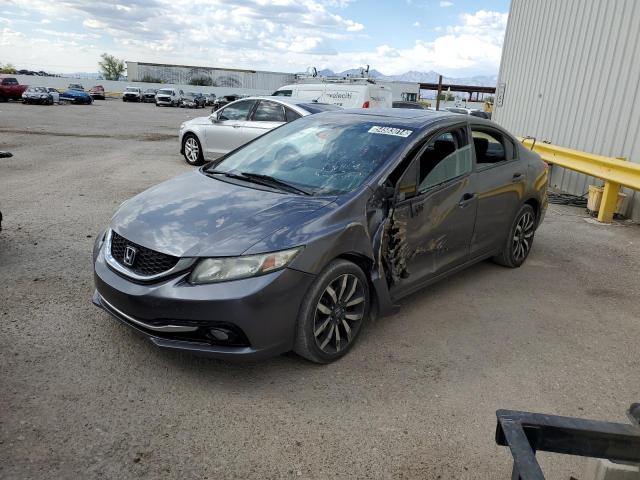 2HGFB2F92FH524696 - 2015 HONDA CIVIC EXL გრაფიტი ფოტო 1
