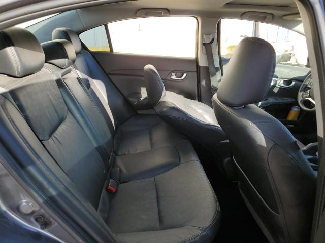 2HGFB2F92FH524696 - 2015 HONDA CIVIC EXL გრაფიტი ფოტო 10