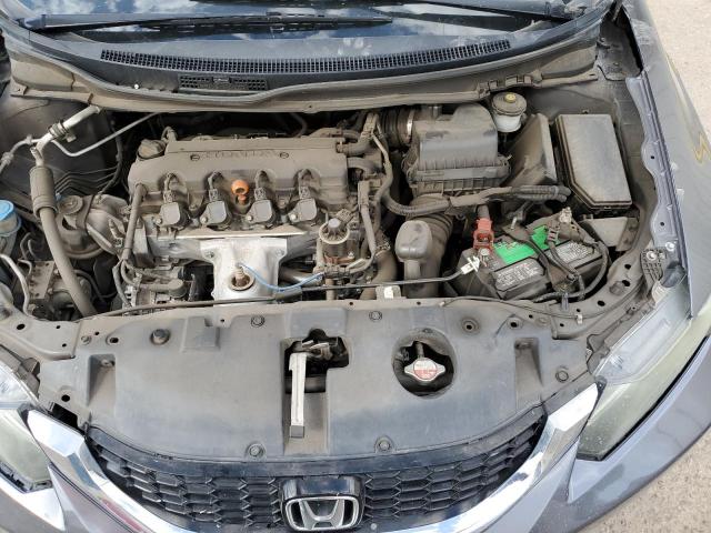 2HGFB2F92FH524696 - 2015 HONDA CIVIC EXL გრაფიტი ფოტო 11