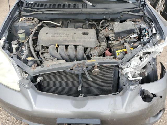 2T1KR32E68C702057 - 2008 TOYOTA COROLLA MA XR GRAY photo 11