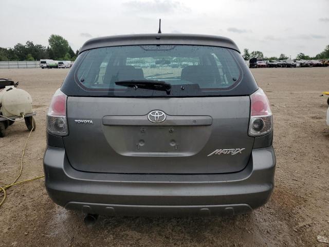 2T1KR32E68C702057 - 2008 TOYOTA COROLLA MA XR GRAY photo 6