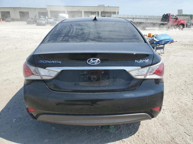 KMHEC4A43CA034076 - 2012 HYUNDAI SONATA HYBRID BLACK photo 6