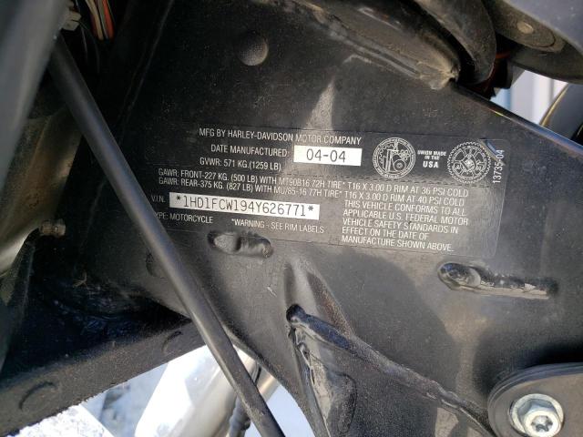 1HD1FCW194Y626771 - 2004 HARLEY-DAVIDSON FLHTCUI 蓝色 照片 8