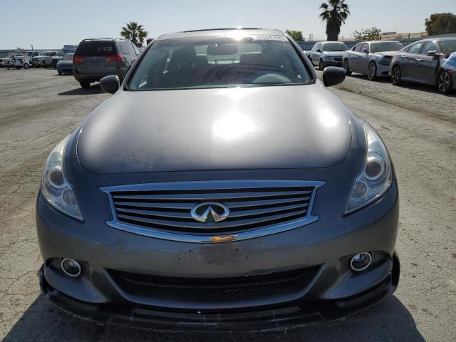 JN1CV6APXCM626183 - 2012 INFINITI G37 BASE GRAY photo 5