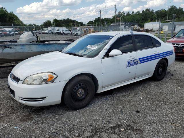 2G1WD5E34C1158339 - 2012 CHEVROLET IMPALA POLICE WHITE photo 1