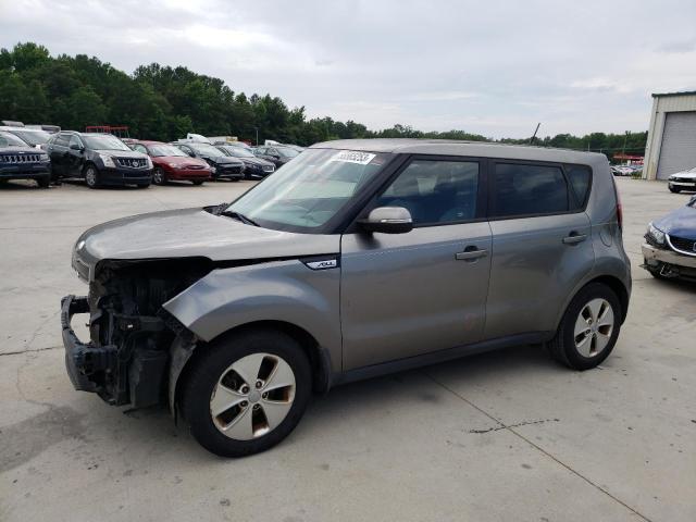 KNDJP3A56E7078731 - 2014 KIA SOUL + GRAY photo 1