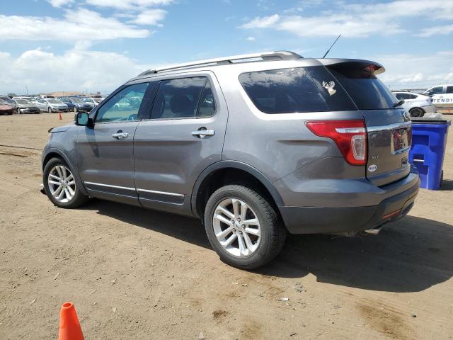 1FM5K8D81DGA25710 - 2013 FORD EXPLORER XLT GRAY photo 2