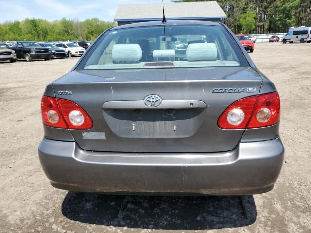 2T1BR30E07C786099 - 2007 TOYOTA COROLLA CE GRAY photo 6