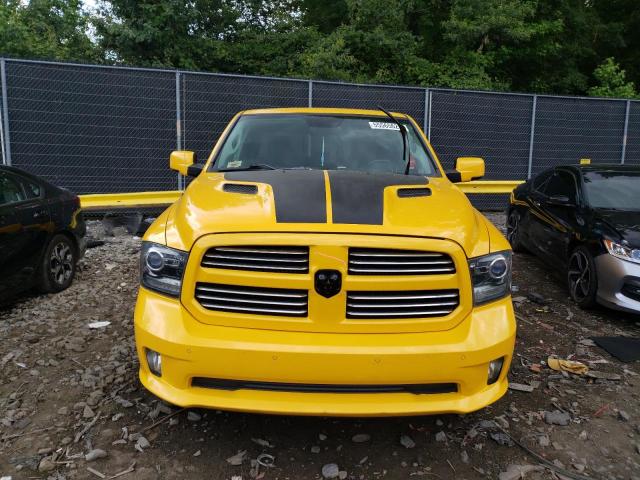 1C6RR7MT3GS323264 - 2016 RAM 1500 SPORT YELLOW photo 5