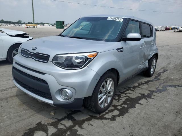 KNDJP3A51H7502496 - 2017 KIA SOUL + SILVER photo 1