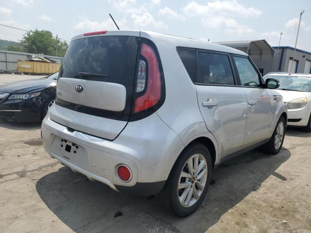 KNDJP3A51H7502496 - 2017 KIA SOUL + SILVER photo 3