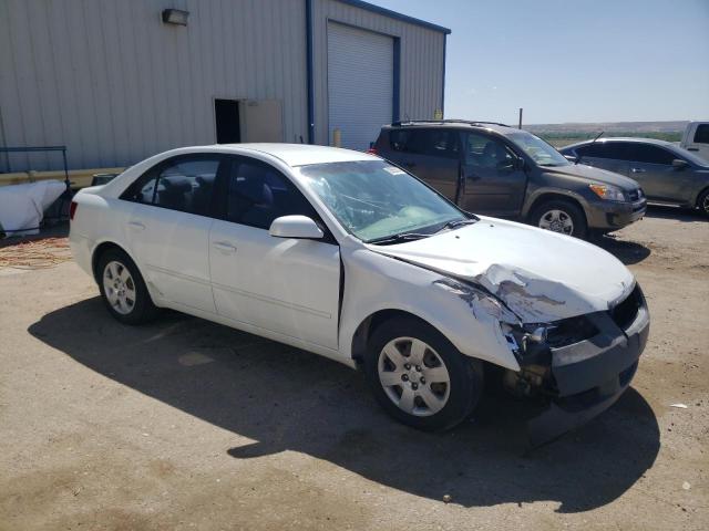 5NPET46C98H376233 - 2008 HYUNDAI SONATA GLS WHITE photo 4