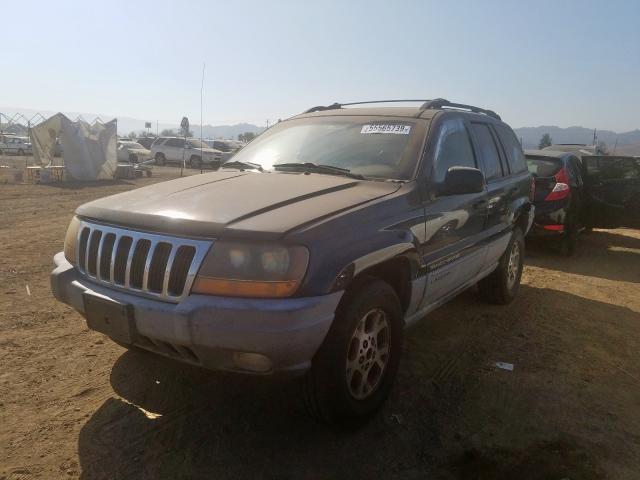 1J4G248S6YC313418 - 2000 JEEP GRAND CHEROKEE LAREDO  photo 2