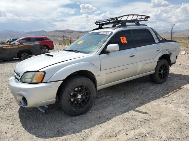 4S4BT63C165107395 - 2006 SUBARU BAJA TURBO SILVER photo 1