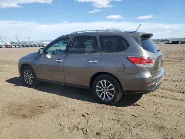 5N1AR2MN6EC629016 - 2014 NISSAN PATHFINDER S GRAY photo 2