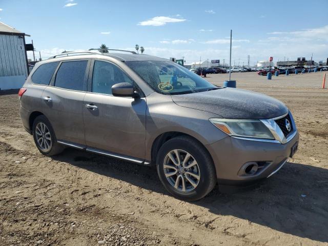 5N1AR2MN6EC629016 - 2014 NISSAN PATHFINDER S GRAY photo 4