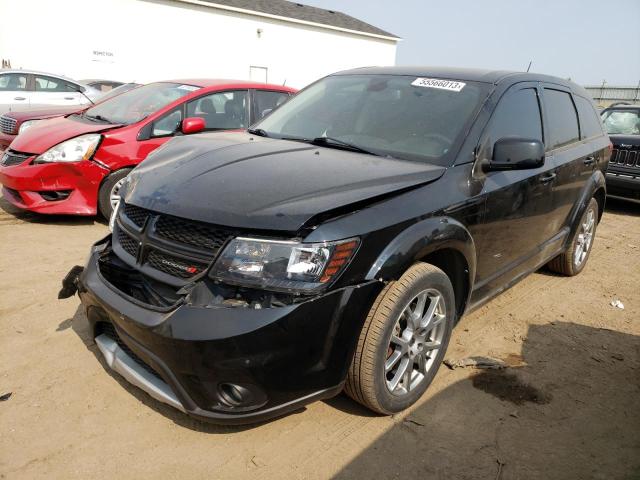 3C4PDDEG8JT311650 - 2018 DODGE JOURNEY GT BLACK photo 1