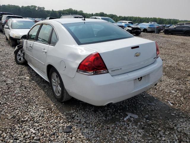 2G1WA5E36F1123167 - 2015 CHEVROLET IMPALA LIM LS WHITE photo 2