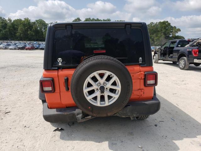 1C4HJXDG7PW676873 - 2023 JEEP WRANGLER SPORT ORANGE photo 6