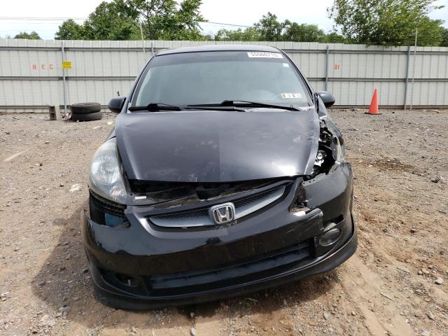 JHMGD38607S050472 - 2007 HONDA FIT S 黑色 照片 5