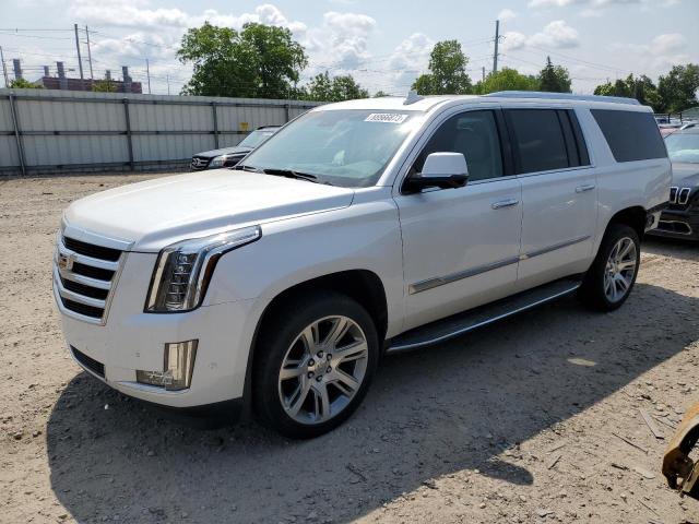 1GYS4HKJ5KR236105 - 2019 CADILLAC ESCALADE ESV LUXURY WHITE photo 1