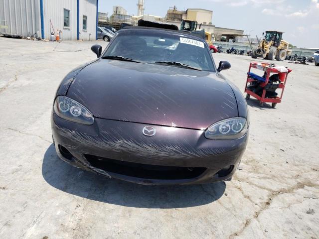 JM1NB353950412574 - 2005 MAZDA MX-5 MIATA BASE PURPLE photo 5