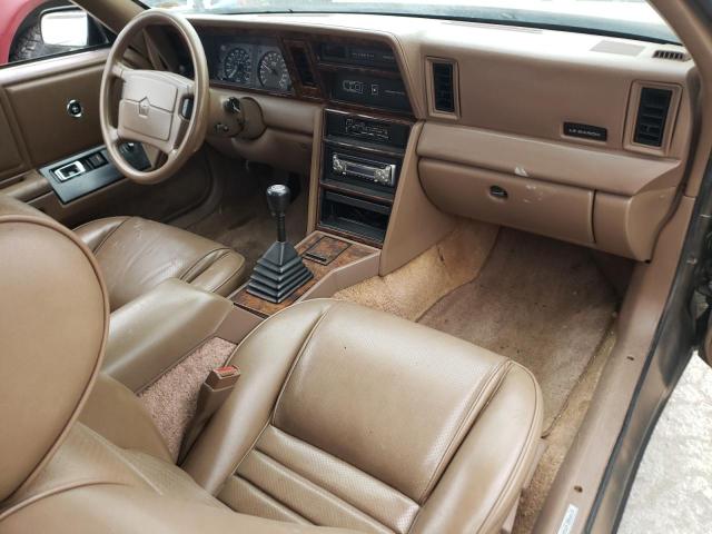 1C3XJ45K9JG438476 - 1988 CHRYSLER LEBARON TAN photo 8
