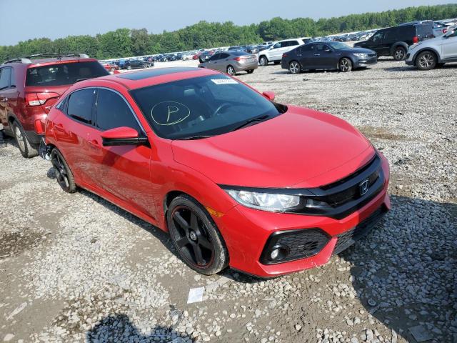 SHHFK7H78HU218066 - 2017 HONDA CIVIC EXL RED photo 4