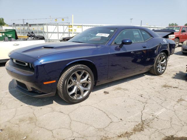 2C3CDZAG3HH509609 - 2017 DODGE CHALLENGER SXT BLUE photo 1