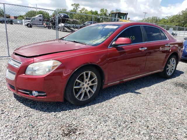1G1ZE5E77BF281833 - 2011 CHEVROLET MALIBU LTZ მუქწითელი ფოტო 1